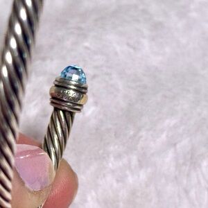 Auth David Yurman 5mm classic cable bracelet